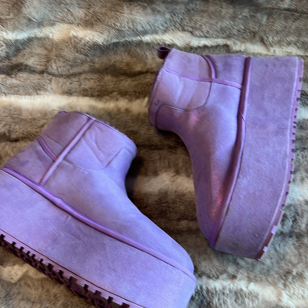 Current mood fairies flight Platform Ankle Boots - Picture 5 of 10